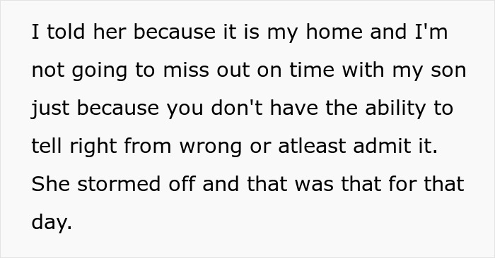 Text discussing a husband feeling sick after realizing who their son is named after, expressing frustration over parenting issues. - 48