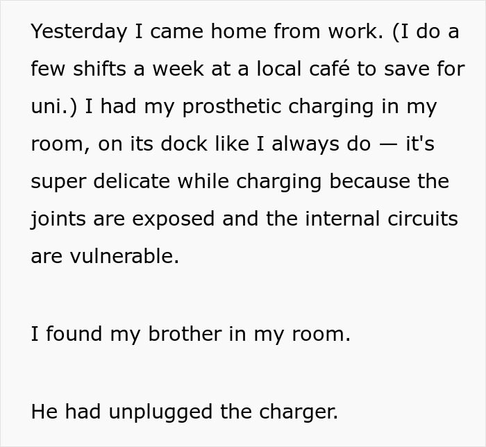 Girl survives cancer and accepts prosthetic leg while brother faces unfair challenges in emotional story.