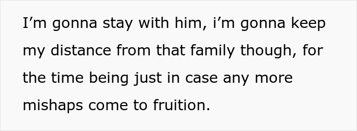Text excerpt from a 24-year-old man demanding his brother dump his longtime girlfriend due to insecurity issues.