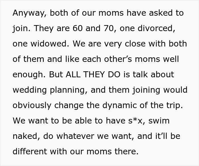 Lucky Couple Gets Luxe Vacay Before Wedding, Moms Want To Turn It Into A Family Bonding Adventure