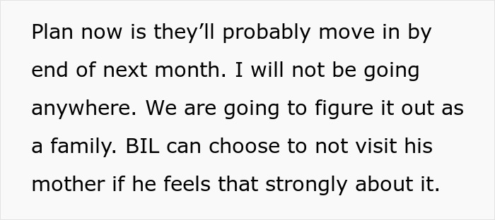 Text discussing a man buying his wife’s childhood home while her brother demands he move out for the family. - 20