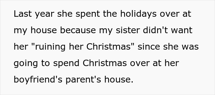 Text excerpt about babysitting sister’s kids over holidays leading to frustration after unpaid work and lack of respect. - 10
