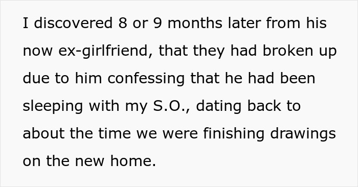 Text excerpt discussing a fiancee leaving partner after cancer diagnosis and relationship betrayal revealed later. - 25