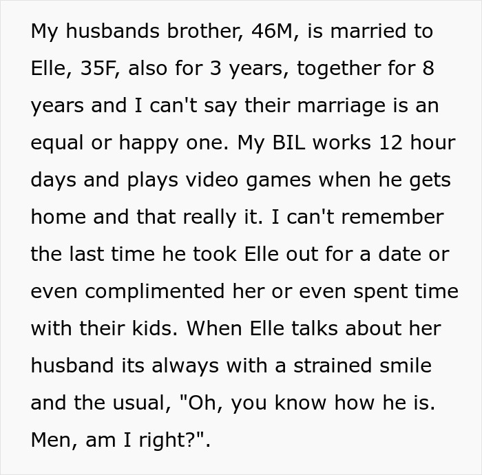 Text describing a strained relationship highlighting sil pregnancy husband boundaries concerning neglect and communication issues. - 3