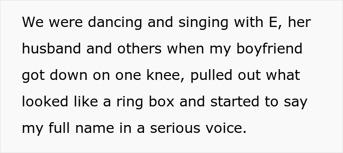 Man plans public proposal at wedding without asking, causing bride to be left in tears and girlfriend feeling embarrassed. - 6