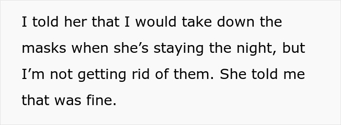 Text excerpt about a guy setting boundaries on his huge clown collection despite his girlfriend's dislike. Text excerpt about a guy setting boundaries on his huge clown collection despite his girlfriend's dislike.