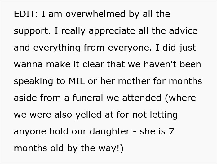 Text post showing a woman asking for advice after CPS threats from her mother-in-law, expressing feeling overwhelmed. Text post showing a woman asking for advice after CPS threats from her mother-in-law, expressing feeling overwhelmed.
