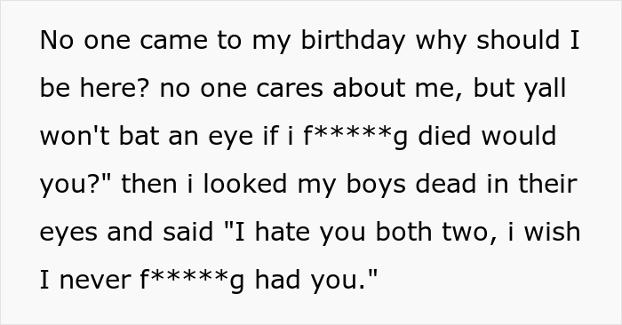 Alt text: Disturbing manipulative mom-daughter story expressing deep emotional pain and harsh words in a dramatic family conflict. - 15
