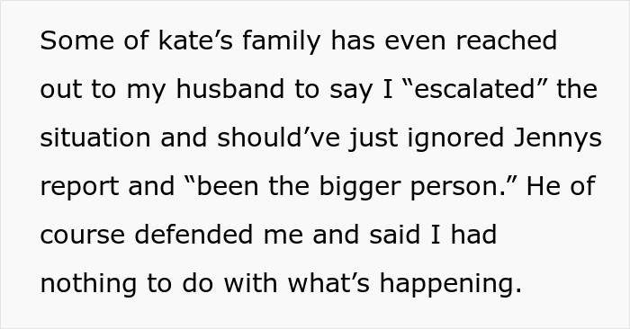 Text excerpt discussing family conflict and escalation in a co-parenting misunderstanding leading to CPS involvement.