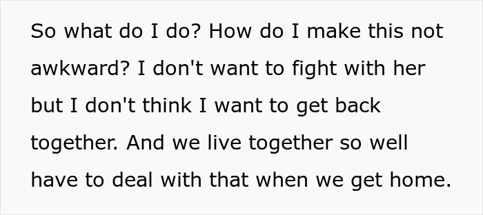 Lady’s Manipulative Plan Backfires When BF Refuses To Date Again After She Dumps Him Before Vacay - 5