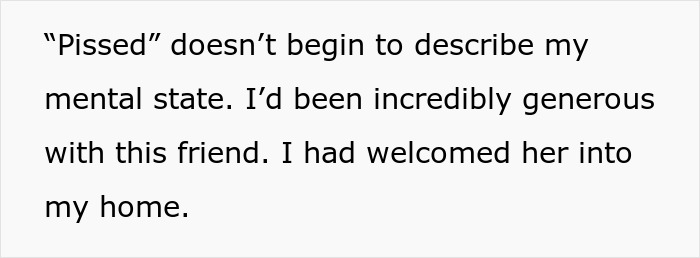 Pregnant woman confronts friend’s guest after discovering theft, seeking justice and revenge in her home. - 19