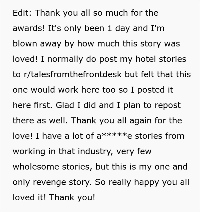 Hotel employee girl uses her power to expose and make guest&rsquo;s cheating gold digger boyfriend suffer in a revenge story.