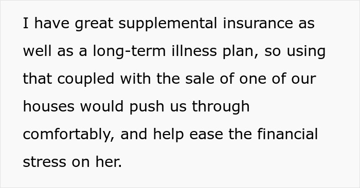 Person reading a letter about financial plans after fiancee leaving due to cancer diagnosis and partner support. - 15