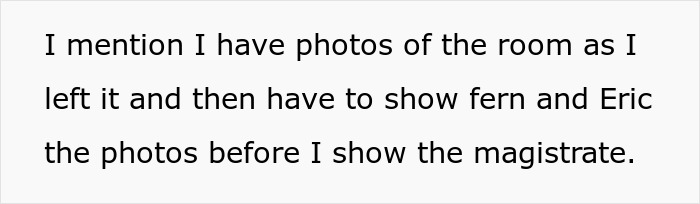 Text excerpt about a roommate clash over cats and dogs shown during a legal battle in court. Text excerpt about a roommate clash over cats and dogs shown during a legal battle in court.