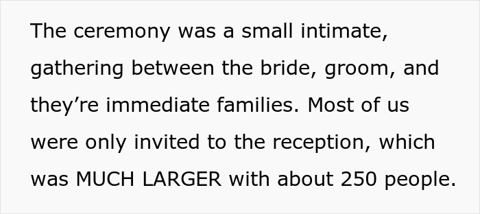 Woman at wedding accidentally dressed like the bride, creating a horribly awkward and embarrassing situation. - 5