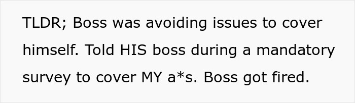 Soldier tracks missing equipment for months, reports boss&rsquo;s cover-up, leading to boss being fired after being ignored.