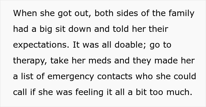 Text describing a family sit down addressing a manipulative mom and daughter story drama with expectations and support plans. - 30