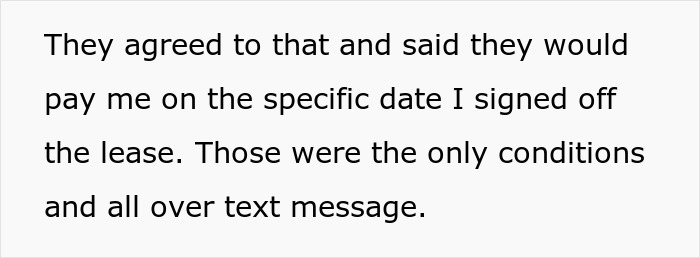 Text message discussing lease agreement conditions after roommate clash over cats and dogs ends in legal dispute. Text message discussing lease agreement conditions after roommate clash over cats and dogs ends in legal dispute.