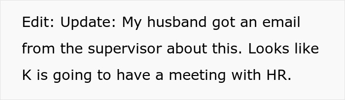 Text from email update about a boss confronting custodian over emptying feminine hygiene waste bins due to religion.