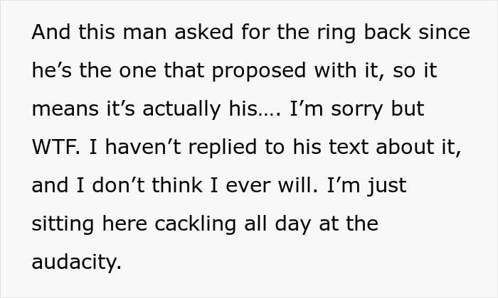 Text about a husband demanding a child and opening up the marriage, while the wife responds with divorce papers. - 80