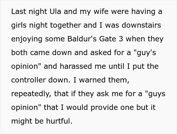 Text excerpt from a man using Titanic to explain why his friend's tattoo is ruining her love life, causing tears.