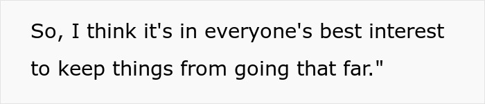 Text image showing a quote about preventing escalation, related to an ableist manager not accommodating a disabled employee. Text image showing a quote about preventing escalation, related to an ableist manager not accommodating a disabled employee.