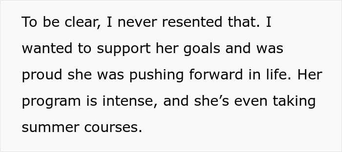 Text about a guy asking his ex to move out after breakup and her concern about dropping out of school. - 4