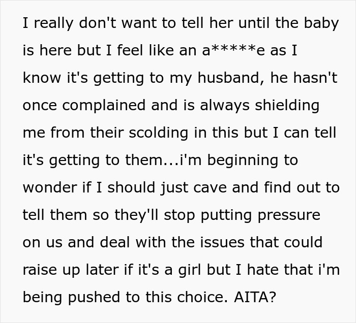 Pregnant daughter-in-law pressured by traditional parents about unborn grandchild’s gender, causing family tension and son’s backlash. - 9