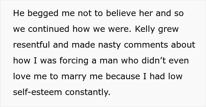 Text excerpt about woman dealing with toxic family and refusing to reconnect after stepsis stole her fiancé. - 4