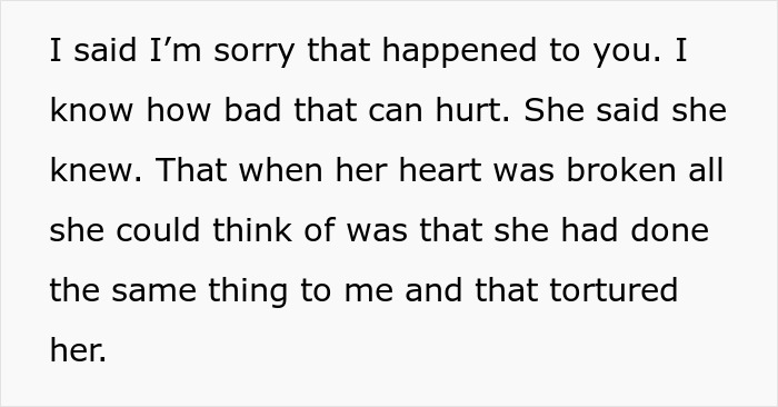 Text excerpt showing a man crushed after wife cheats, reflecting on hurt and healing over six years. - 16