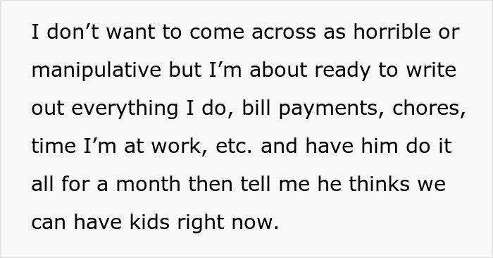 Text message showing a wife’s reaction to her husband demanding a child and discussing marriage challenges. - 11