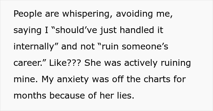 Worker labeled a snitch after complaining to HR about team lead, facing anxiety and being scapegoated at work. Worker labeled a snitch after complaining to HR about team lead, facing anxiety and being scapegoated at work.
