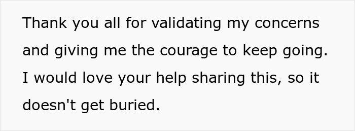 Text message expressing gratitude for support and asking for help sharing concerns about daughter church camp Houston.