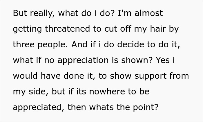 Teen refuses to shave head in family cancer support, causing upset and tension among relatives.