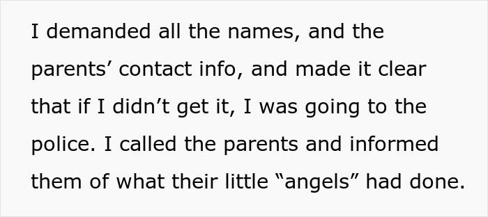 Text showing a pregnant woman’s revenge after friend’s guest steals, mentioning contacting parents and police. - 40