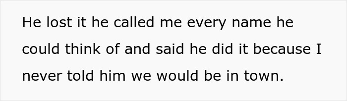 Text excerpt about a woman not sharing important news with dad, expressing regret after her last attempt.