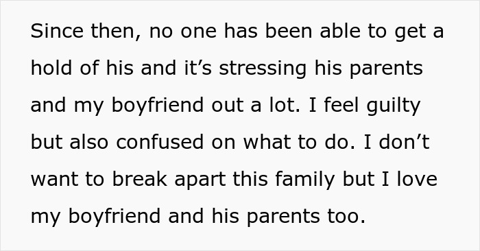 Text excerpt about a 24YO man facing family stress as his brother's longtime girlfriend causes new girlfriend insecurity.