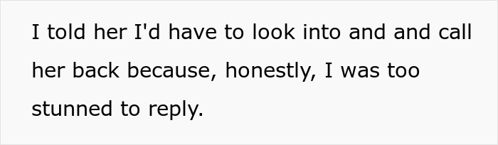 Woman too stunned to answer an acquaintance's unexpected request to lend her daughter for wedding preparations. - 7