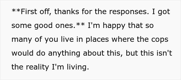 Text excerpt of a man ranting about his neighbor&rsquo;s farm stand causing people to steal from him.