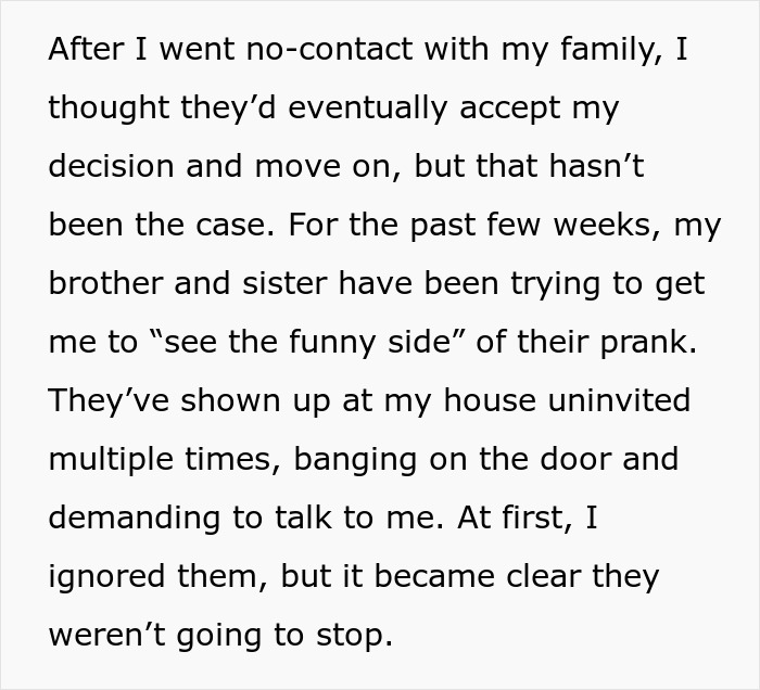 Woman reacts to family stages fake legal notice prank after cutting contact and going no-contact with them. Woman reacts to family stages fake legal notice prank after cutting contact and going no-contact with them.