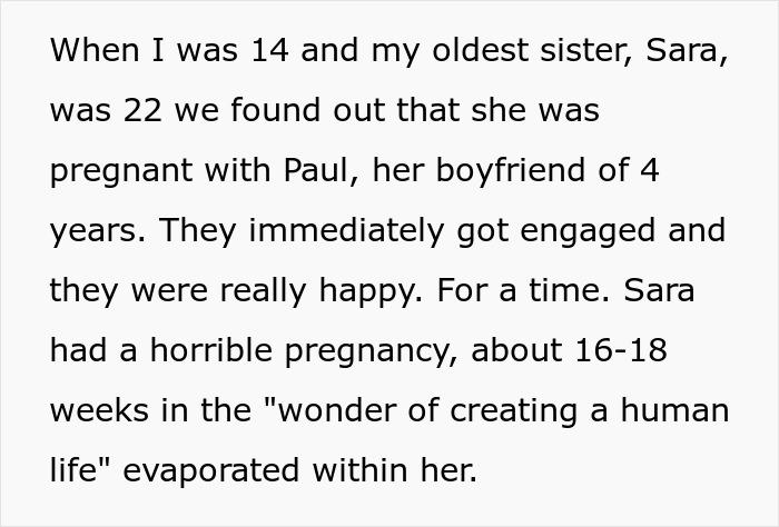 Text excerpt about a lady dealing with her sister’s bad ex and pregnancy woes reveals emotional turmoil and family dynamics. - 5
