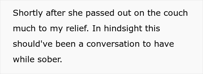 Text excerpt discussing a man's use of Titanic to explain why his friend's tattoo is affecting her love life, causing tears.