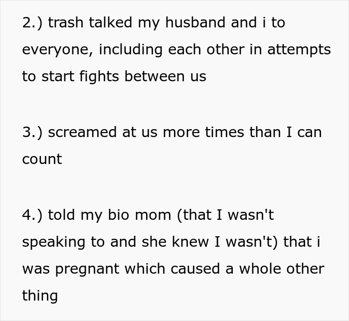 Text excerpt from a woman seeking advice after CPS threats from her mother-in-law in a family conflict. Text excerpt from a woman seeking advice after CPS threats from her mother-in-law in a family conflict.