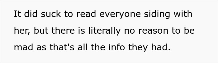 Text excerpt about feeling upset over people siding with a manipulative mom in a daughter story drama. - 63