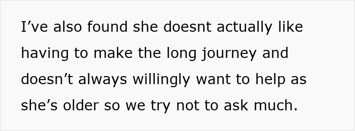 Text excerpt about a grandpa skipping babysitting duty for a party weekend, upsetting his daughter-in-law. - 8