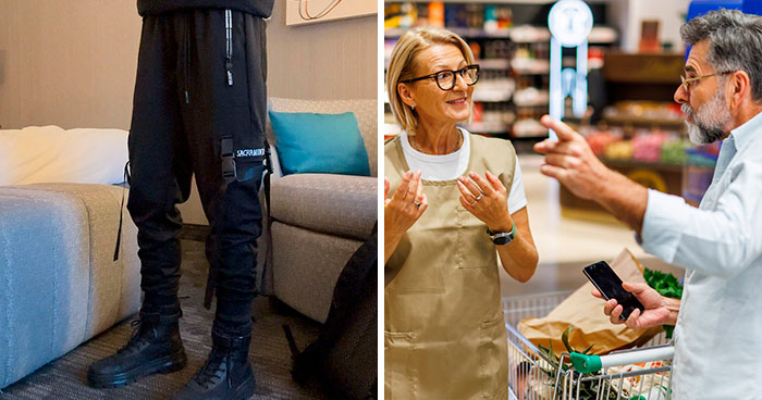 Man Goes To Buy Groceries, Wasn’t Expecting To Get Attacked By Boomer Over His Fashion Choices