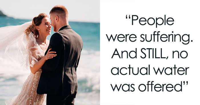 “People Were Suffering”: Summer Bride Almost Gives Guests Heatstroke Because Of Aesthetics