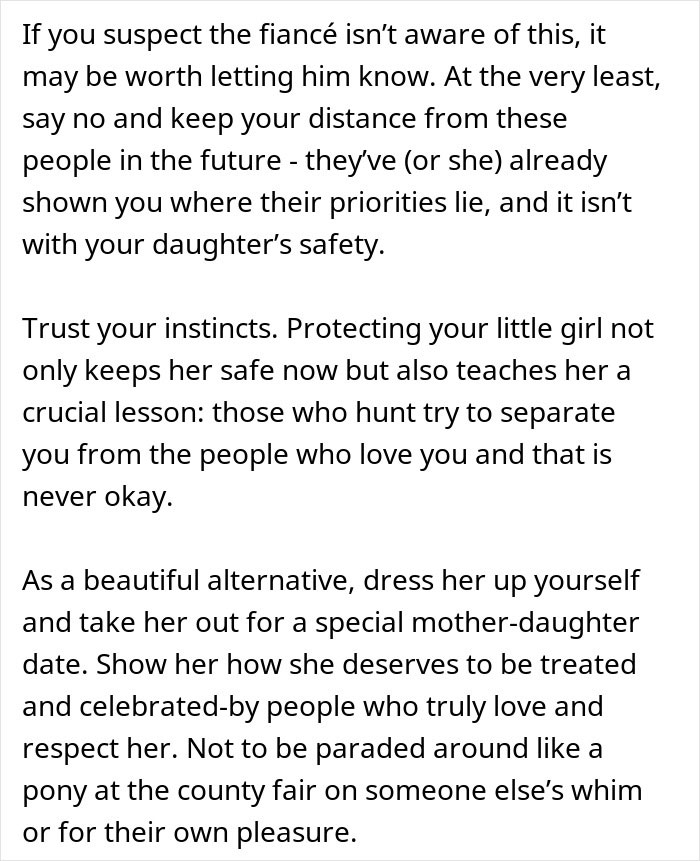 Woman too stunned to answer acquaintance’s request to lend her daughter for wedding, concerned for daughter’s safety and love. - 27