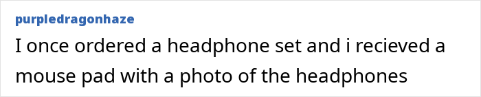 Screenshot of a woman sharing her experience buying fake AI products and describing the unexpected item she received.