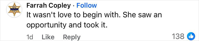 Screenshot of social media comment by Farrah Copley discussing the situation involving Shannon Price and Gary Coleman. Screenshot of social media comment by Farrah Copley discussing the situation involving Shannon Price and Gary Coleman.